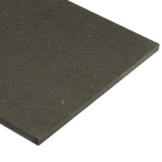 3050mm x 1220mm x 18mm Black Throughout MDF